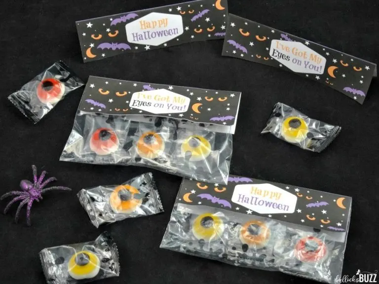 Halloween Treat Bag Toppers Free Printable – I’ve Got My Eyes on You!