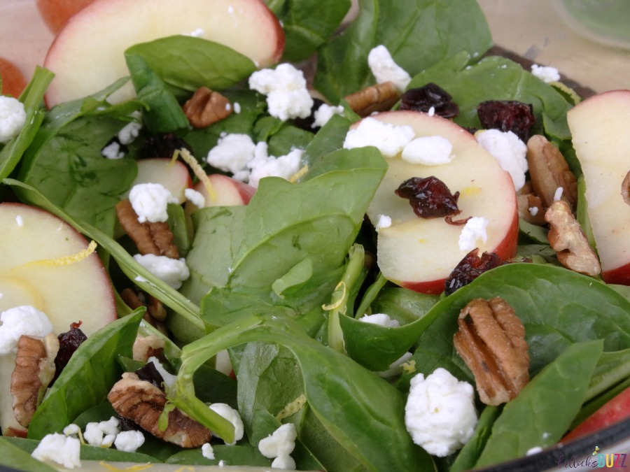 Fresh Fall Salad with Creamy Poppy Seed Dressing