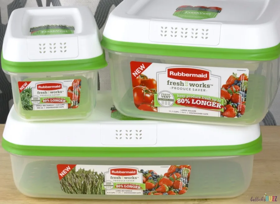 Rubbermaid container set