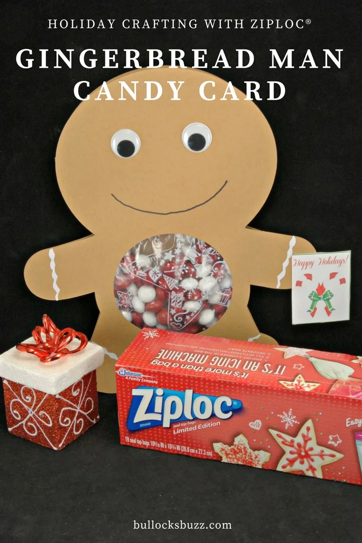 'Tis the season for adorable crafts, and this DIY Gingerbread Man Candy Card is the perfect way to spread holiday cheer to friends and family!