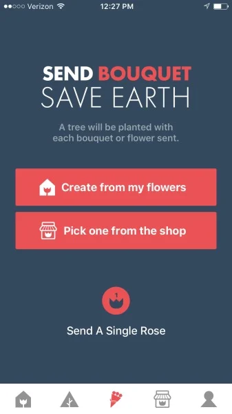 flowerling app buying flowers