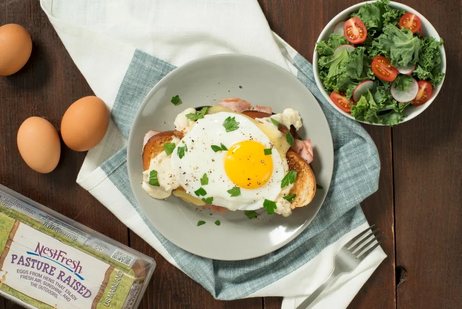 NestFresh Eggs Classic Croque Madame