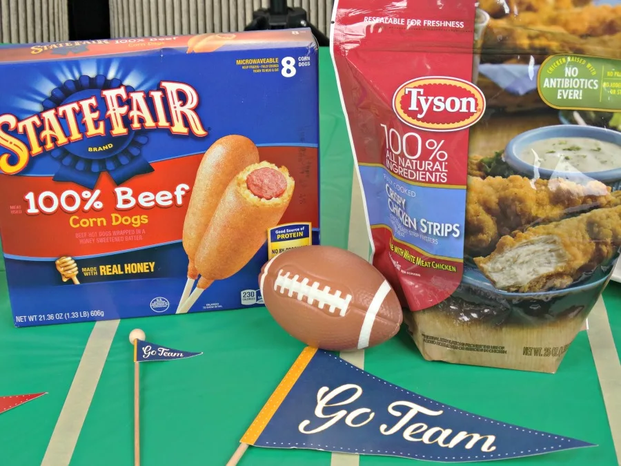 tailgating appetizers with State Fair and Tyson