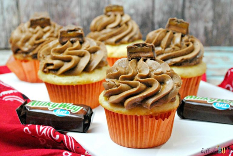 Milky Way Cupcakes recipe