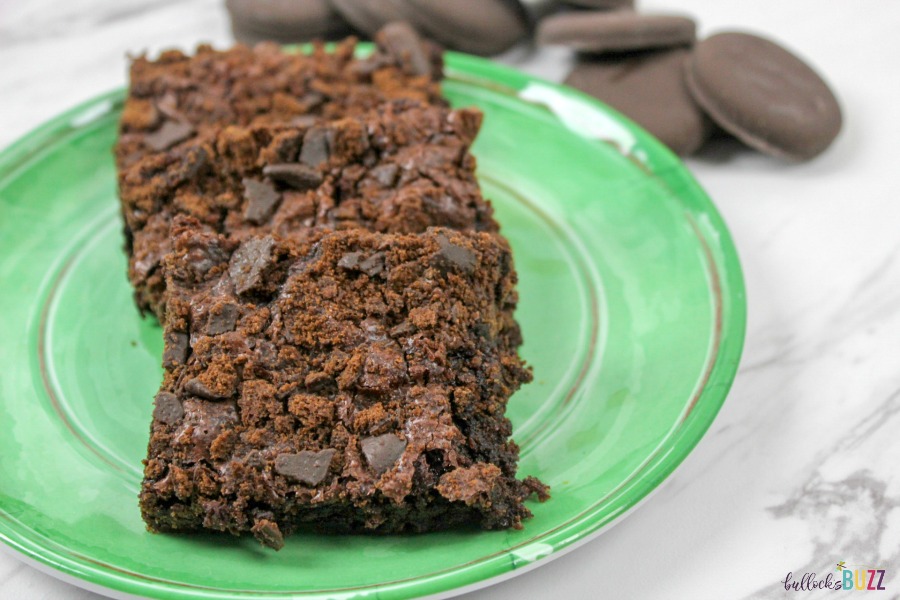 Thin Mint Brownies