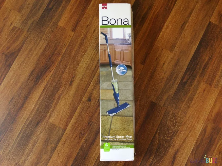 Cleaning Laminate Floors bona premium spray mop in box