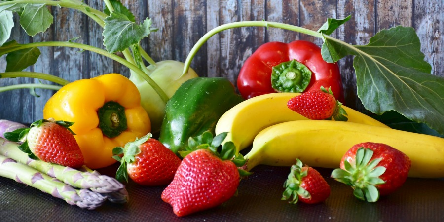 fruits and veggies are also foods to help you stop sweating