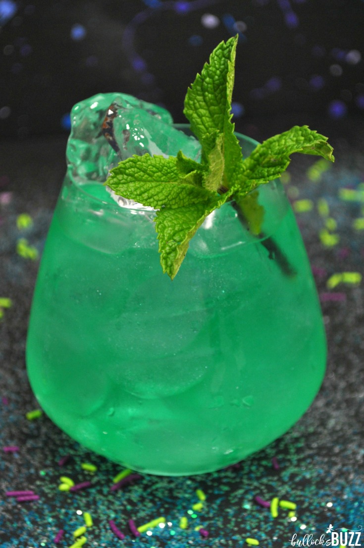 Become a hero in your own right when you serve up this tasty Avengers Mocktail, the Time Stone. 