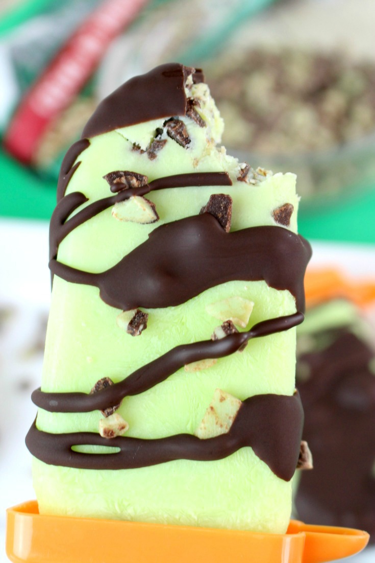 Nothing tastes better on a hot summer day than homemade popsicles right out of the freezer. These refreshing Chocolate Mint Popsicles are smooth, creamy and absolutely delicious! 