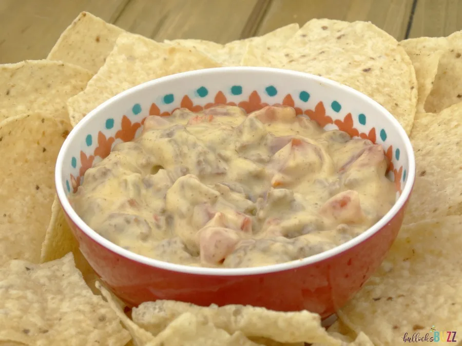 Quick and Easy Nacho Dip Recipe finished