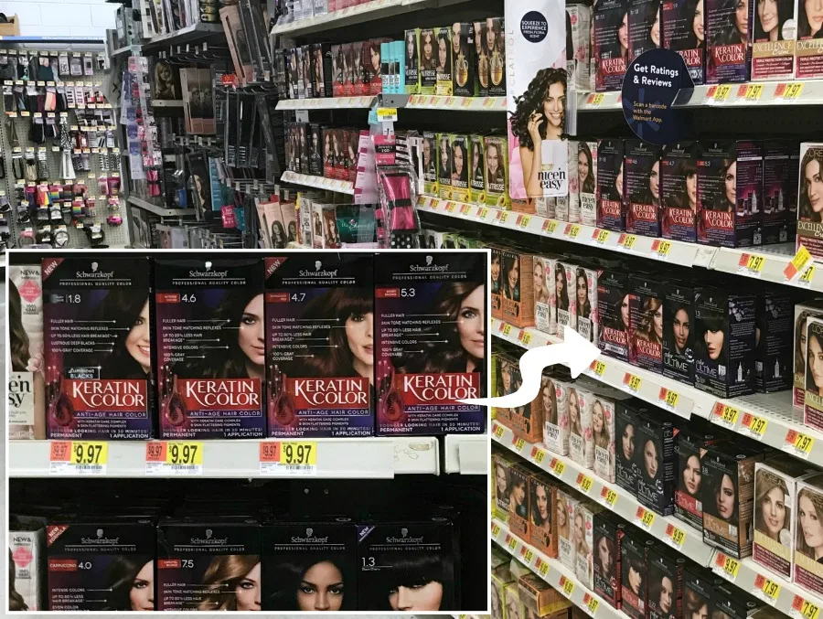 DIY Bobby Pins hair color at Walmart