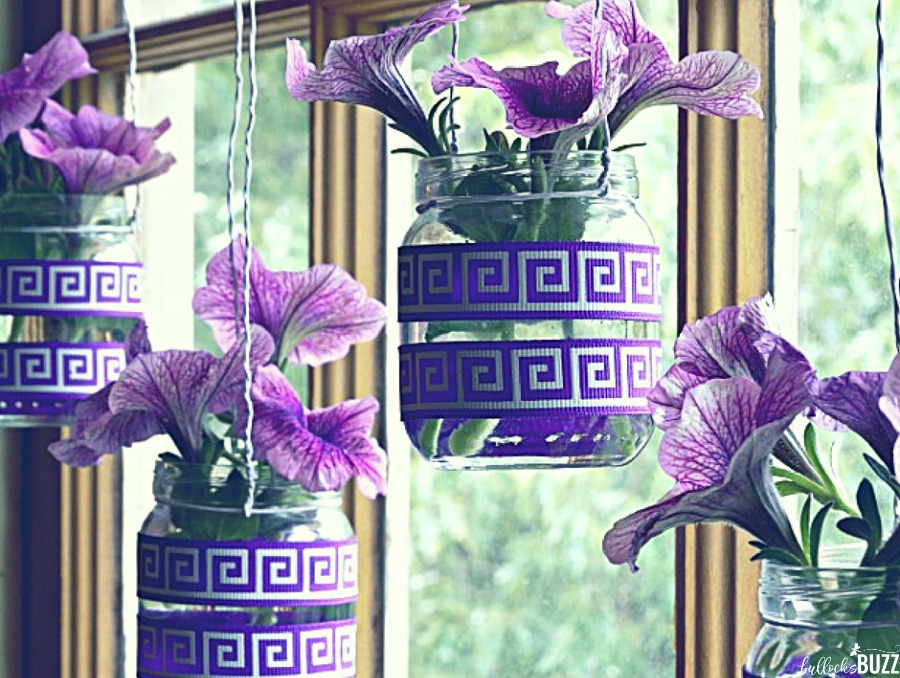 summer decorating ideas diy hanging flower vases