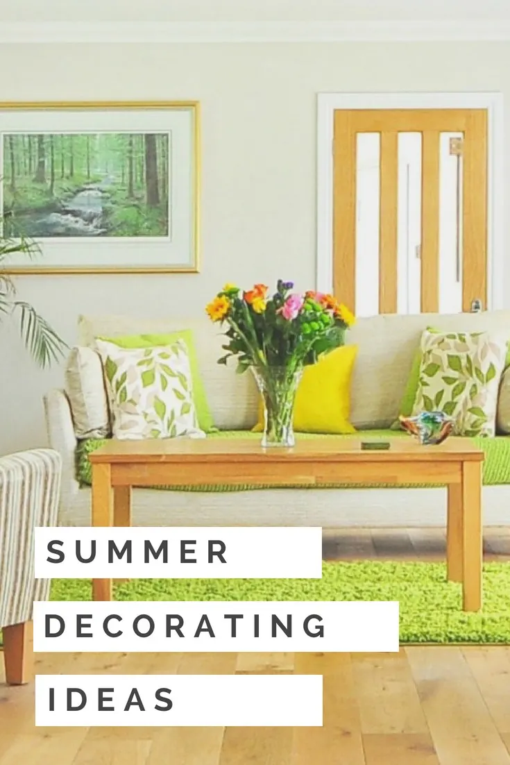 Get your home ready for summer with these easy decorating tips. These three simple summer decorating ideas make refreshing your home on a budget a breeze, so you can sit back, relax and enjoy the carefree days of the summer season.