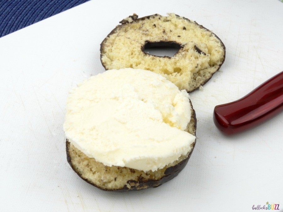 DIY Donut Ice Cream Sandwich add ice cream