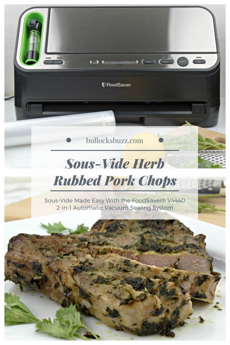 This recipe for Sous-Vide Garlic-Basil Rubbed Pork Chops creates some of the most tender and juicy chops you’ve ever tasted. The slow, precise cooking of the sous vide technique, followed by high heat, gives you perfectly even results for the juiciest pork chops ever!