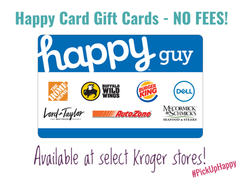 Happy Cards No Fee Gift Card PickUpHappy at Kroger