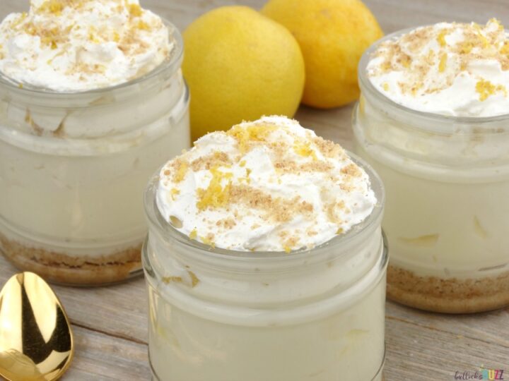 NoBake Lemon Meringue Pie Dessert Cups Bullock's Buzz