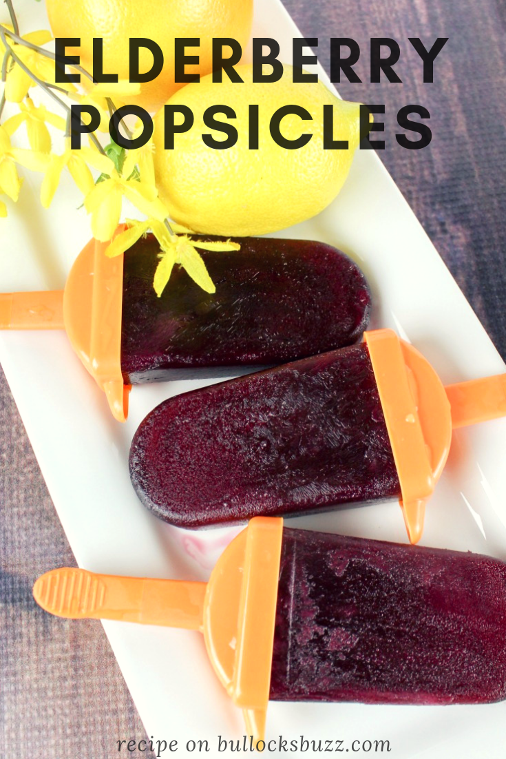 These tasty Elderberry Popsicles not only pack a powerful immune-boosting punch, but they also help soothe achy throats and offer much-needed hydration.