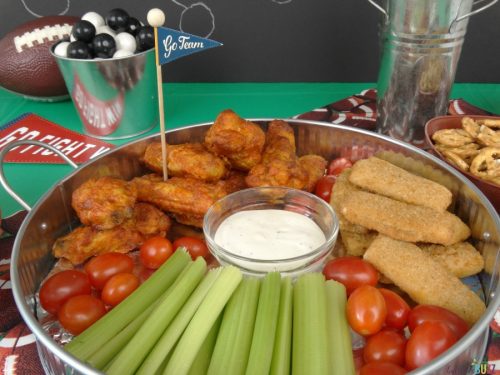 Fall Football Party Food Ideas + Homemade Ranch Dipping Sauce Recipe ...