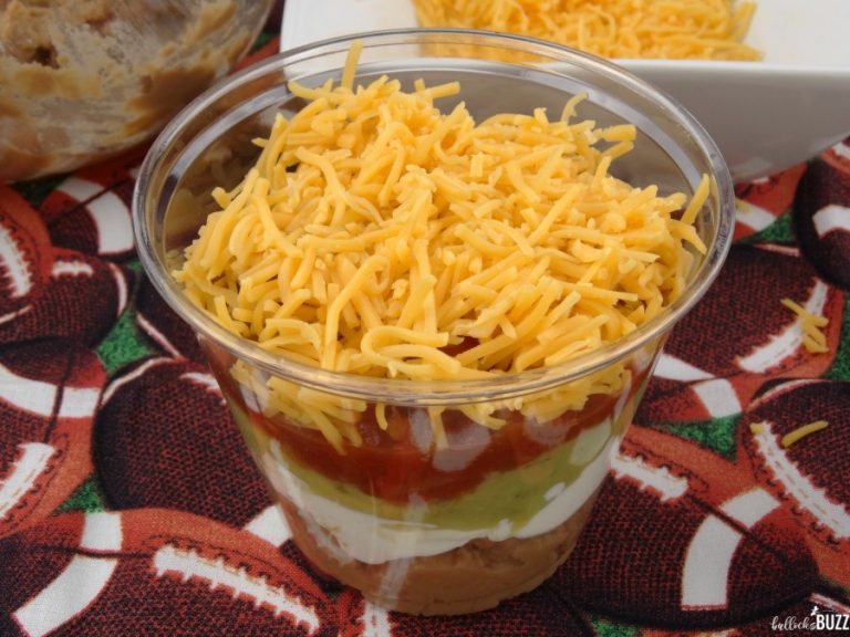 Individual Five Layer Football Party Dip Cups + Football Straw Toppers ...