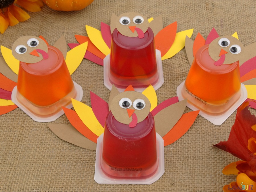Jello Pack Thanksgiving Turkey Treats Fall snack