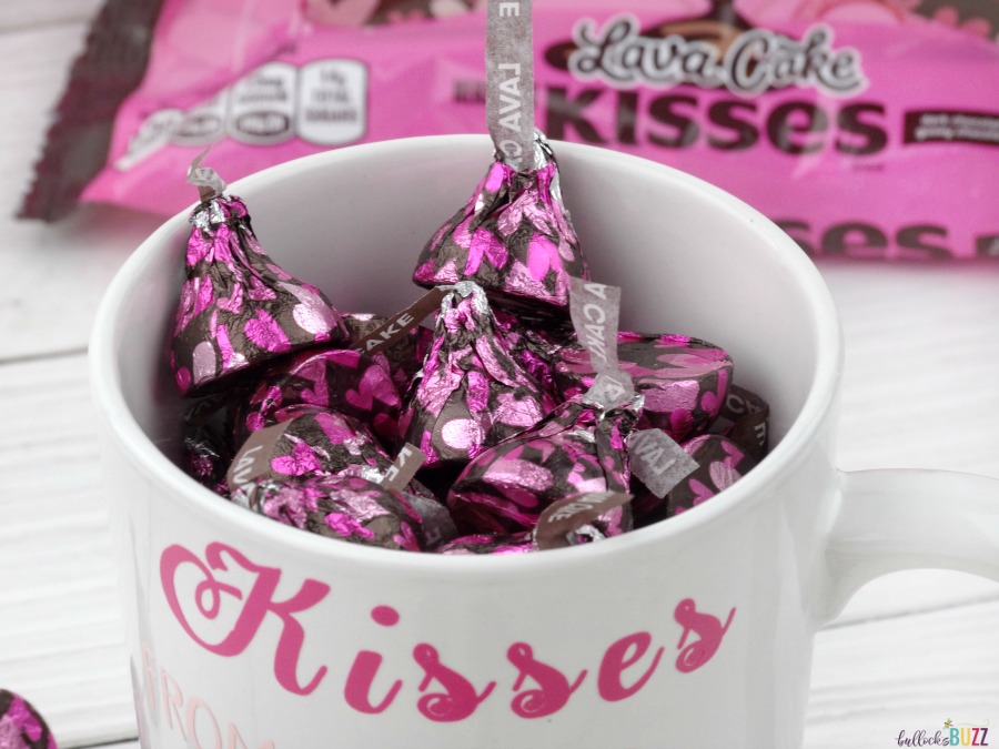 Kisses From the Mrs DIY Valentine's Day Mug add kisses candy to mug
