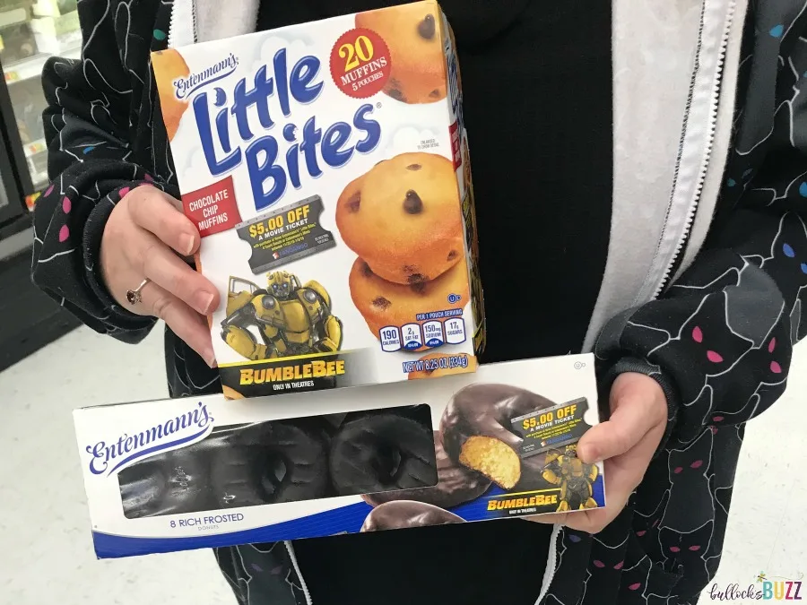 bumblebee movie Entenmann's offer buy at walmart