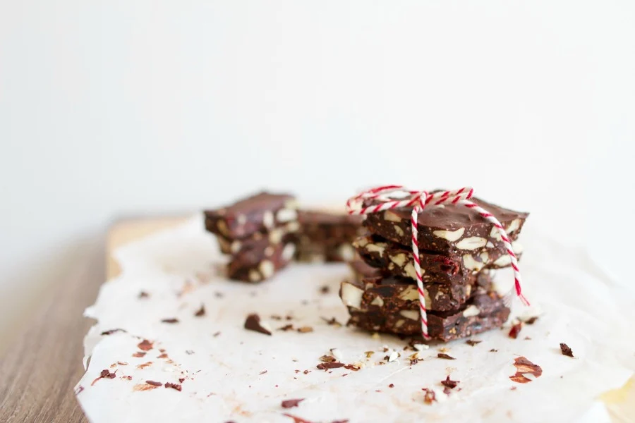 chocolate bark easy Christmas dessert recipe ideas