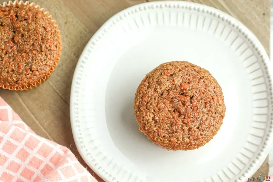 healthy carrot cake muffins recipe