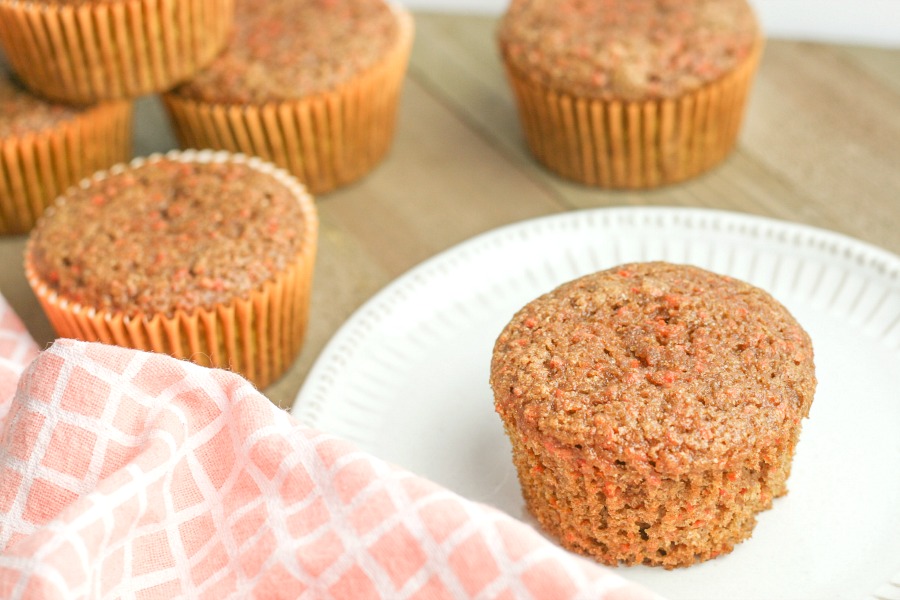 simple carrot cake muffins