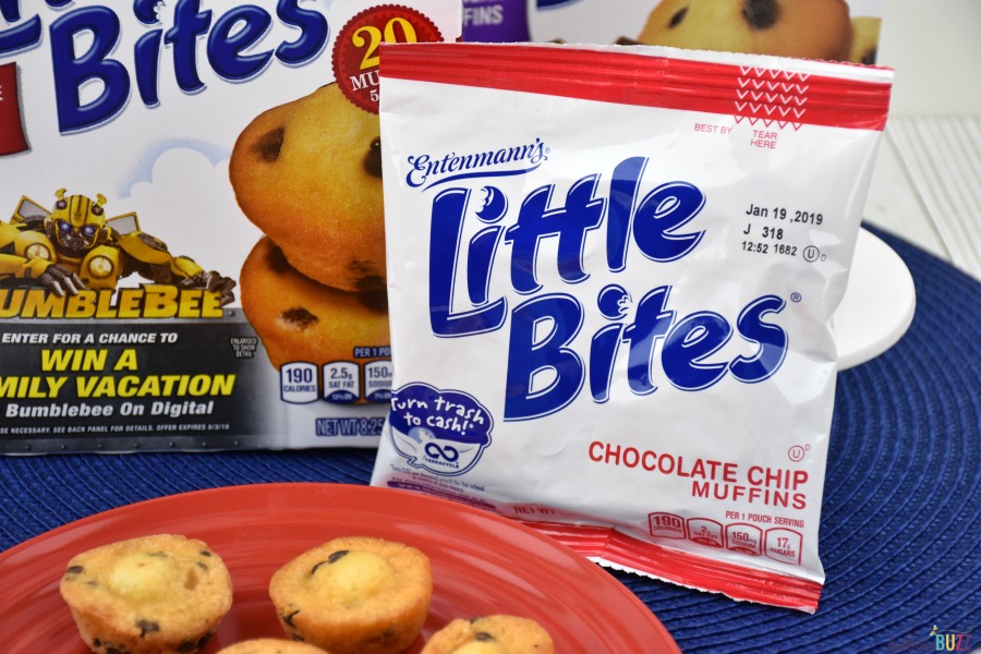 perfect sized pouches Entenmann’s Little Bites and BUMBLEBEE Sweepstakes
