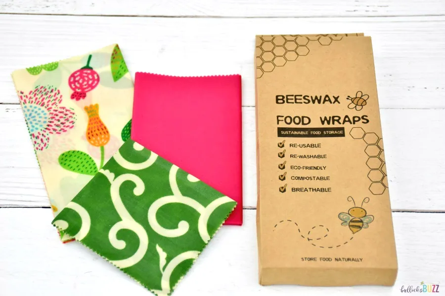 Samer Beeswax Wraps with packaging