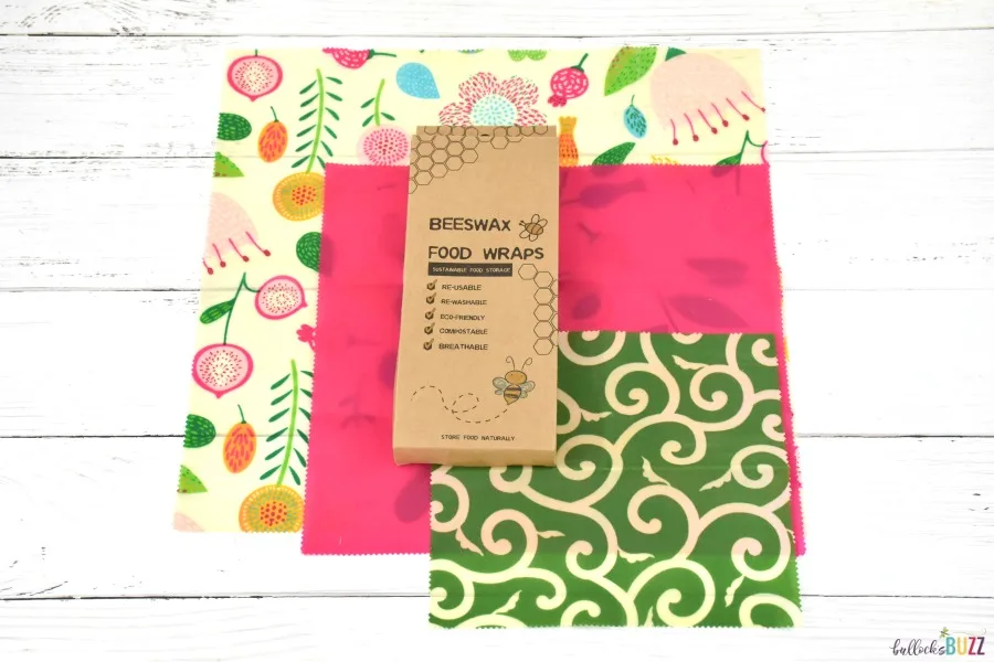 reusable beeswax wraps by Samer