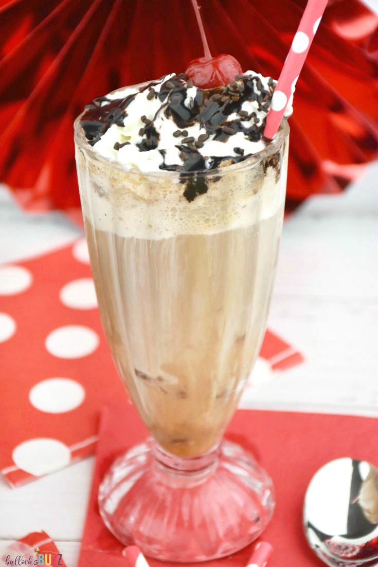 Take a quintessential summer classic treat to a whole new level of deliciousness with this simple, yet decadent Brownie Sundae Root Beer Float recipe!
