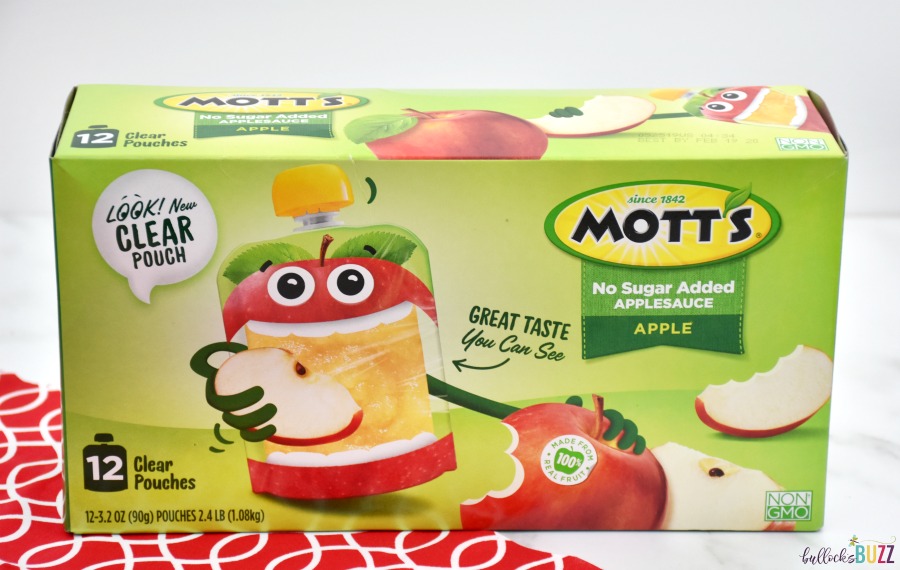 box of mott's applesauce sugar free