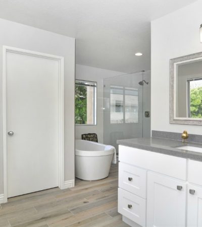 remodeled bathroom