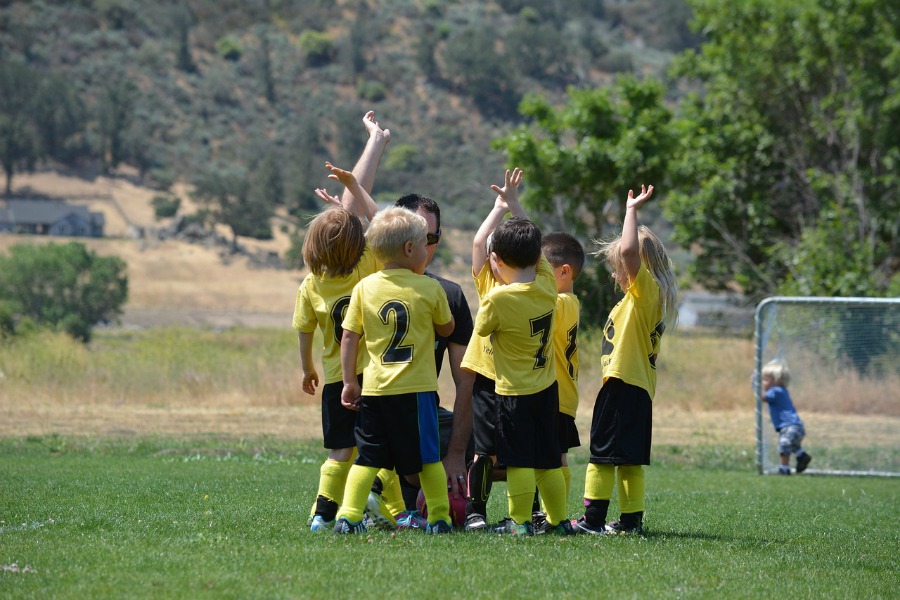 child's soccer team