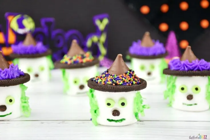 Halloween marshmallows Witches snack