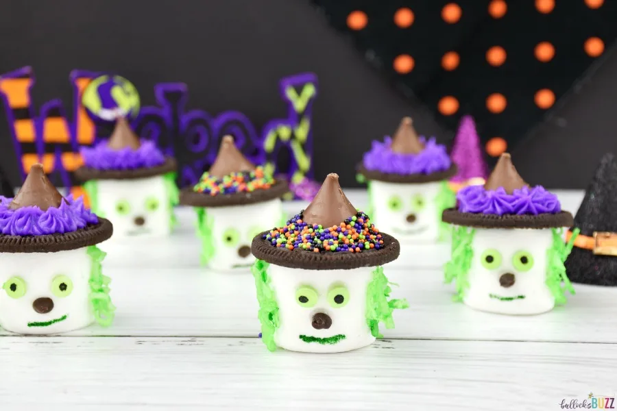 Halloween Monster Snack Cups - Bullock's Buzz