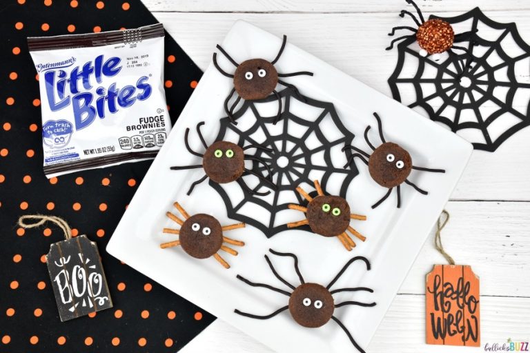 easy Halloween snack idea Halloween Spooky Spiders