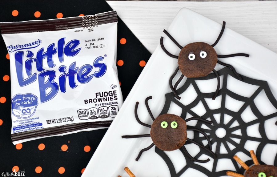 Spooky Halloween Spider snacks