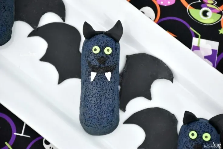 Halloween Bat Twinkie close up