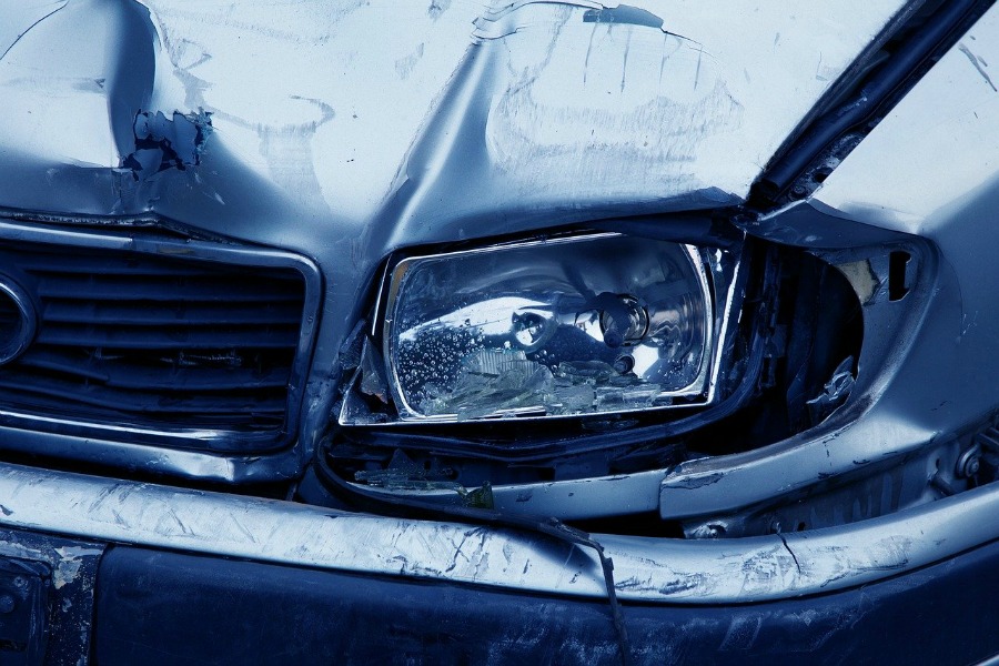 wrecked car and Steps to Take When Involved in an Auto Accident
