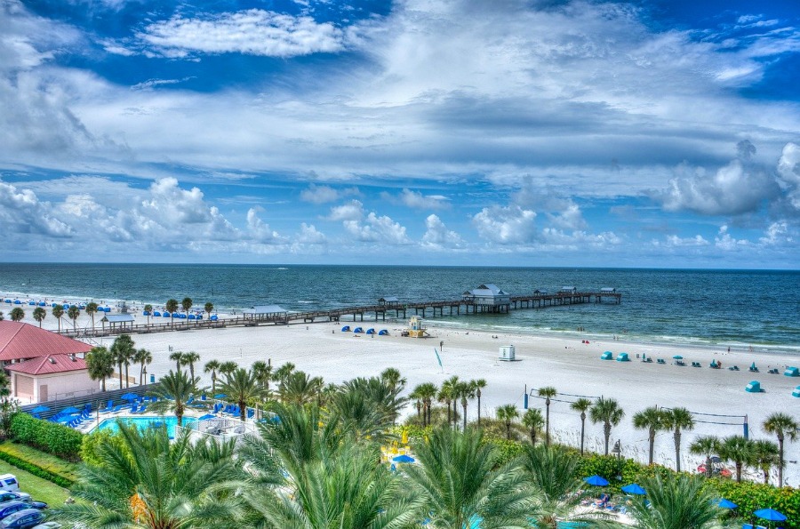 view of a beach in Florida 