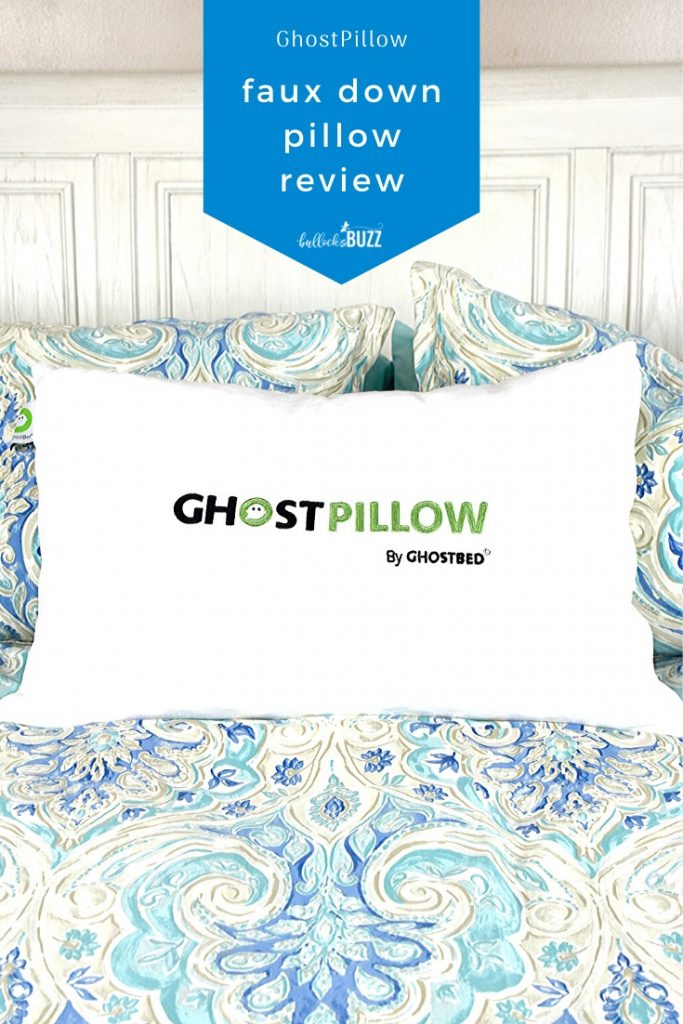 GhostPillow Faux Down Pillow Review Bullock's Buzz