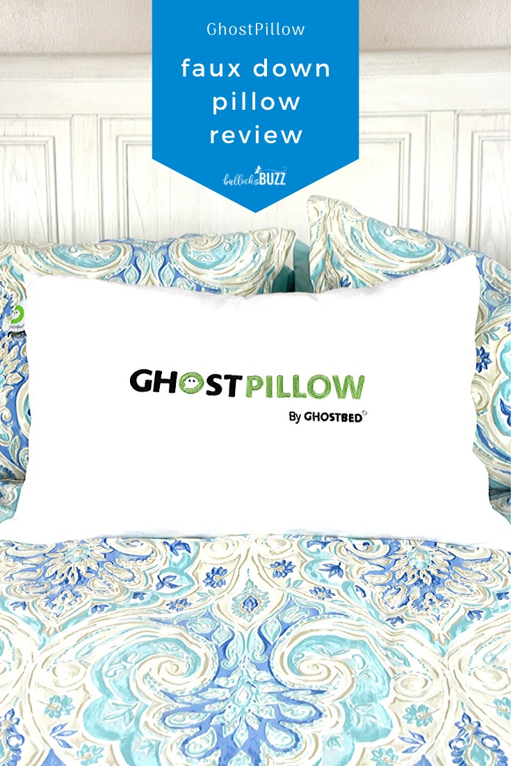 Your search for a truly comfortable down alternative pillow ends right here with the GhostPillow Faux Down Pillow. It's cool, comfy, and supportive! AD 