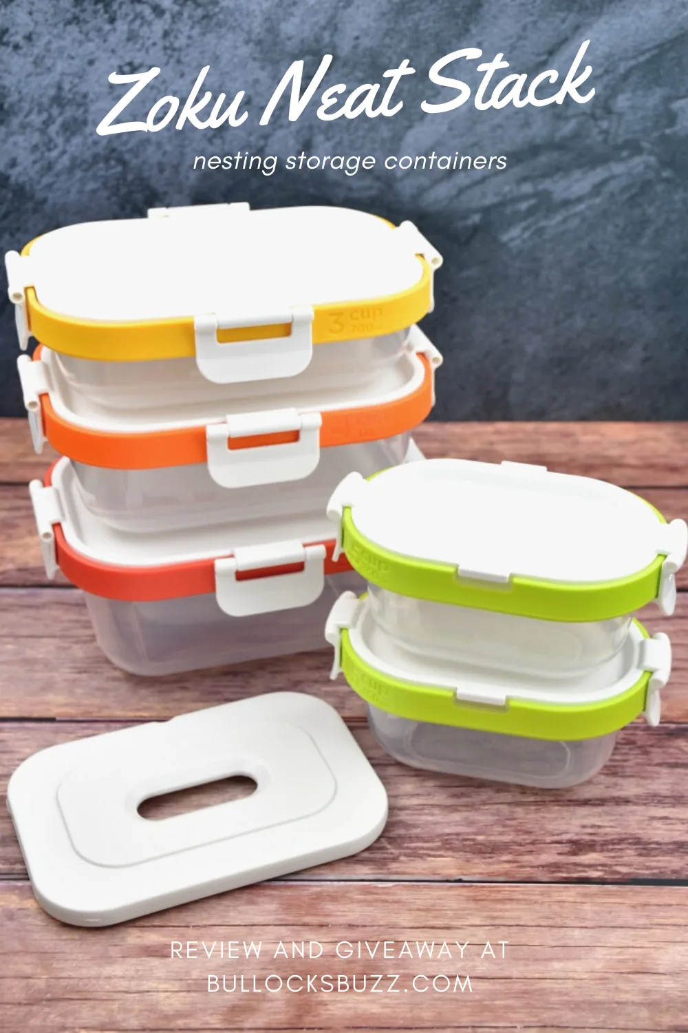 Zoku Neat Stack Nesting Storage Containers Review - Bullock's Buzz
