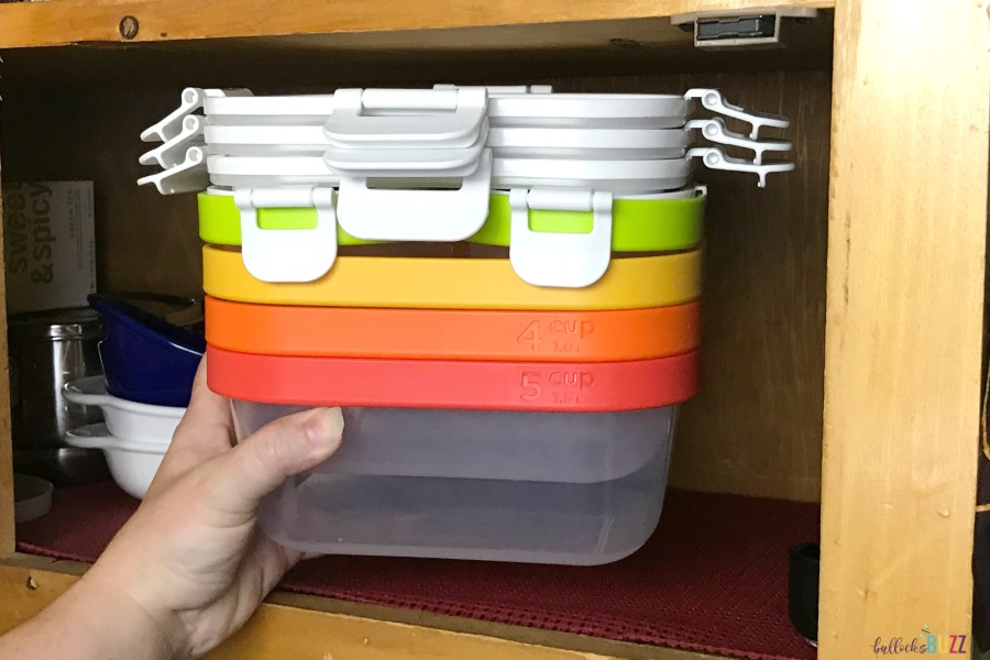 Zoku Neat Stack nests neatly when stored