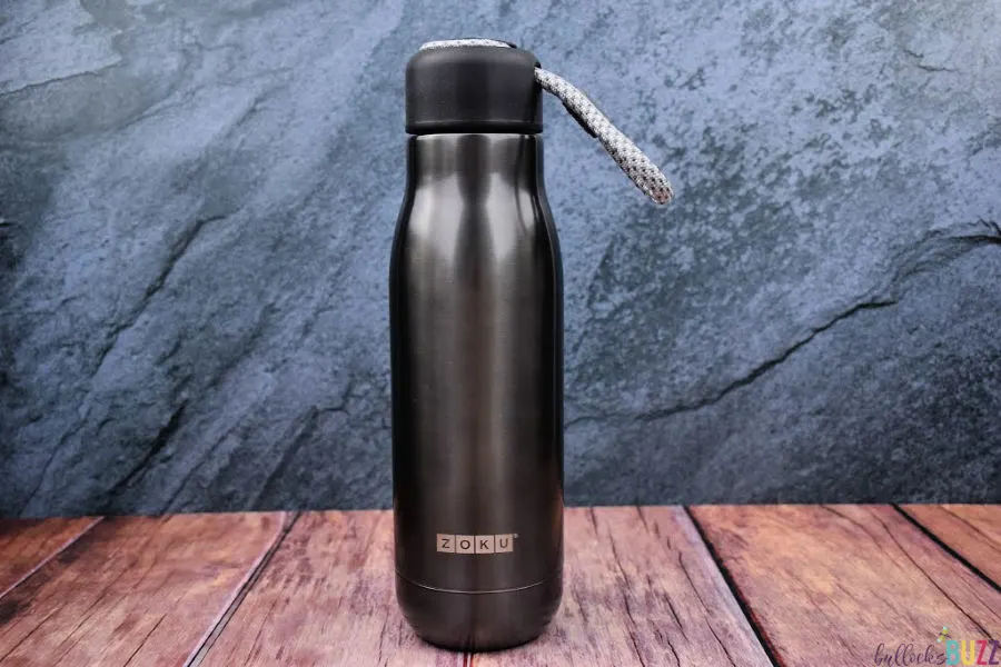  Zoku water bottle in gunmetal