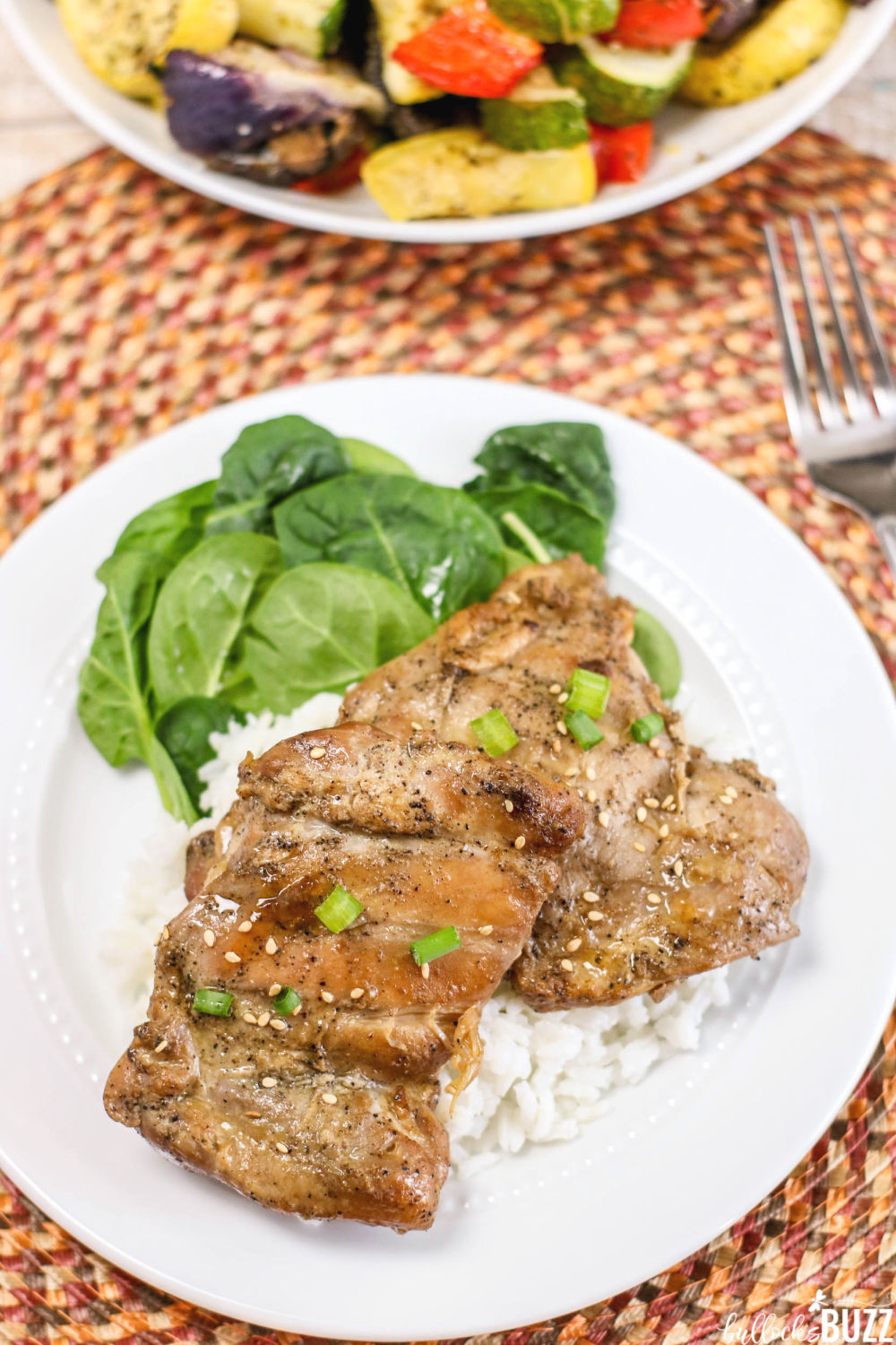 The family will love these moist and tender Grilled Sesame Chicken Thighs!